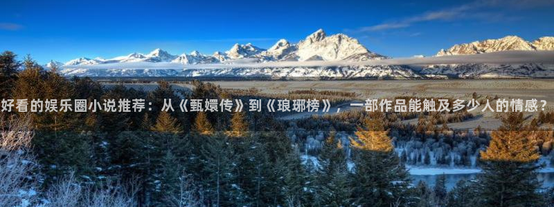 星空娱乐app：好看的娱乐圈小说推荐：从《甄嬛传》到《琅琊榜》，一部作品能触及多少人的情感？